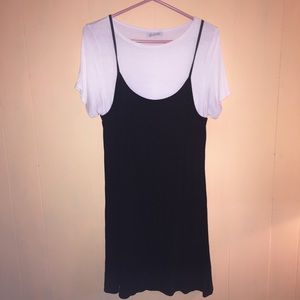 90s One Piece Tshirt Cami Dress sz 1X